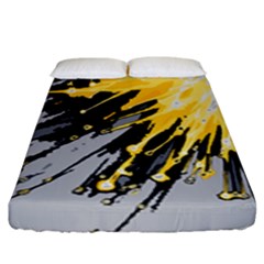 Big Bang Fitted Sheet (king Size) by ValentinaDesign