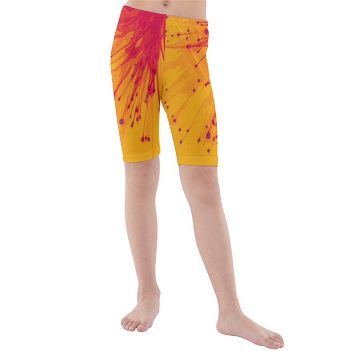 Big bang Kids  Mid Length Swim Shorts