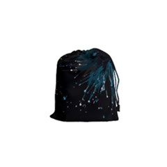 Big Bang Drawstring Pouches (xs)  by ValentinaDesign