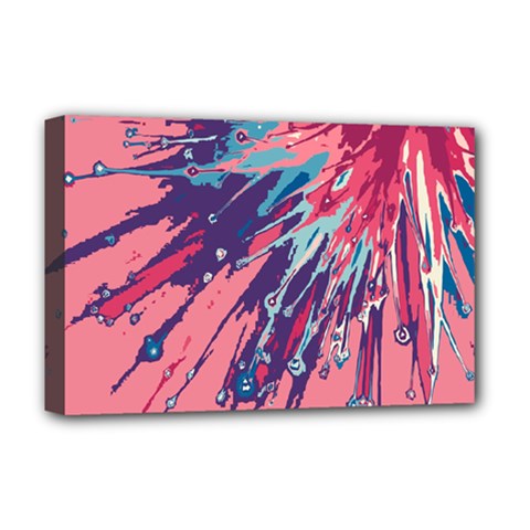 Big Bang Deluxe Canvas 18  X 12   by ValentinaDesign