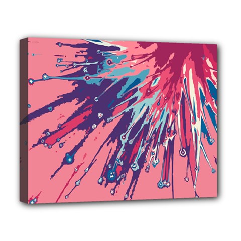 Big Bang Deluxe Canvas 20  X 16   by ValentinaDesign