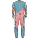 Coins Pink Coins Piggy Bank Dollars Money Tubes OnePiece Jumpsuit (Men)  View1