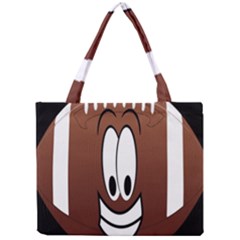 Happy Football Clipart Excellent Illustration Face Mini Tote Bag by Mariart