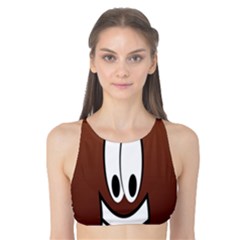 Happy Football Clipart Excellent Illustration Face Tank Bikini Top