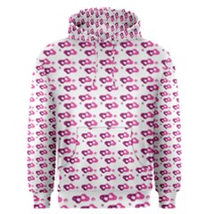 Heart Love Pink Purple Men s Pullover Hoodie by Mariart