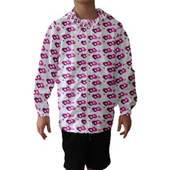 Heart Love Pink Purple Hooded Wind Breaker (kids)