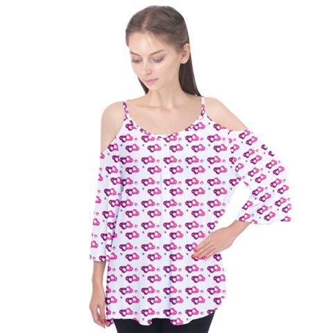 Heart Love Pink Purple Flutter Tees by Mariart