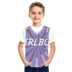 Girlboss Light Line Wave Chevron Kids  Sportswear