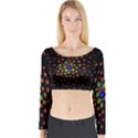 Molecular Chemistry Of Mathematical Physics Small Army Circle Long Sleeve Crop Top View1