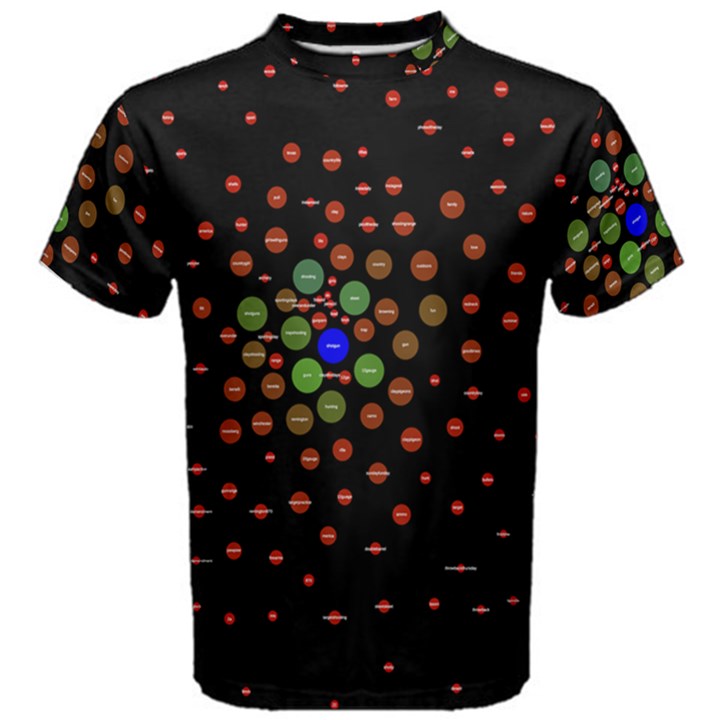 Molecular Chemistry Of Mathematical Physics Small Army Circle Men s Cotton Tee