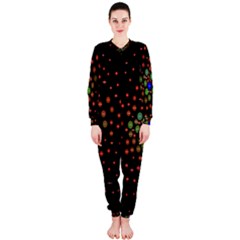 Molecular Chemistry Of Mathematical Physics Small Army Circle Onepiece Jumpsuit (ladies)  by Mariart