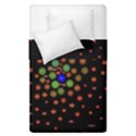 Molecular Chemistry Of Mathematical Physics Small Army Circle Duvet Cover Double Side (Single Size) View1