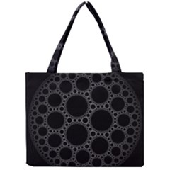 Plane Circle Round Black Hole Space Mini Tote Bag by Mariart