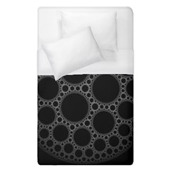 Plane Circle Round Black Hole Space Duvet Cover (single Size) by Mariart