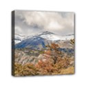 Forest And Snowy Mountains, Patagonia, Argentina Mini Canvas 6  x 6  View1