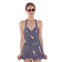 Bottle Party Glasses Halter Swimsuit Dress View1