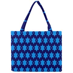 Star Blue Space Wave Chevron Sky Mini Tote Bag by Mariart