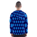 Star Blue Space Wave Chevron Sky Hooded Wind Breaker (Men) View2