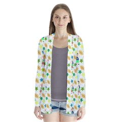 Kids Football Players Playing Sports Star Cardigans by Mariart