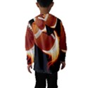 Super Football American Sport Fire Hooded Wind Breaker (Kids) View2