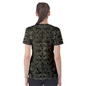 Golden Geo Tribal Pattern Women s Sport Mesh Tee View2