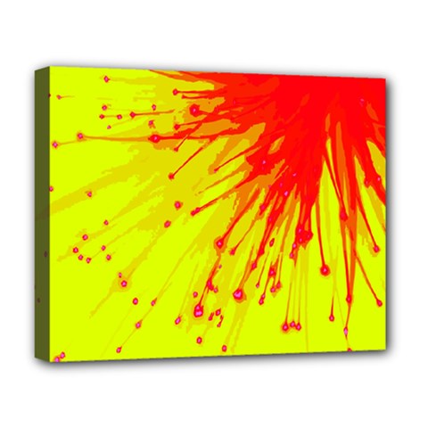 Big Bang Deluxe Canvas 20  X 16   by ValentinaDesign