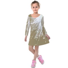 Big Bang Kids  Long Sleeve Velvet Dress by ValentinaDesign