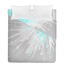 Big Bang Duvet Cover Double Side (full/ Double Size) by ValentinaDesign