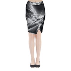 Big Bang Midi Wrap Pencil Skirt by ValentinaDesign