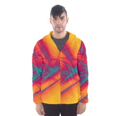 Big Bang Hooded Wind Breaker (men) by ValentinaDesign