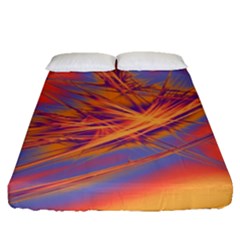 Big Bang Fitted Sheet (queen Size) by ValentinaDesign