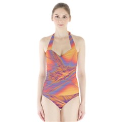 Big Bang Halter Swimsuit by ValentinaDesign