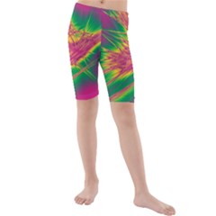 Big Bang Kids  Mid Length Swim Shorts by ValentinaDesign