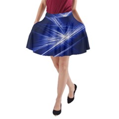 Big Bang A-line Pocket Skirt by ValentinaDesign