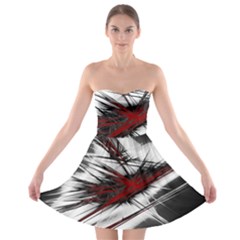 Big Bang Strapless Bra Top Dress by ValentinaDesign