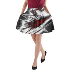 Big Bang A-line Pocket Skirt by ValentinaDesign