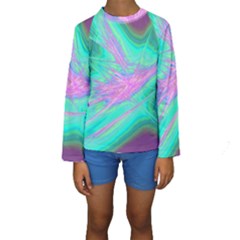 Big Bang Kids  Long Sleeve Swimwear by ValentinaDesign