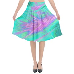 Big Bang Flared Midi Skirt