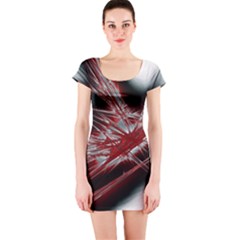 Big Bang Short Sleeve Bodycon Dress by ValentinaDesign