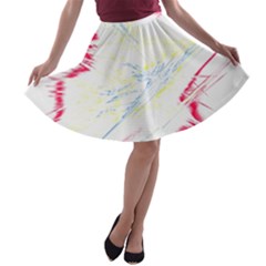 Big Bang A-line Skater Skirt by ValentinaDesign