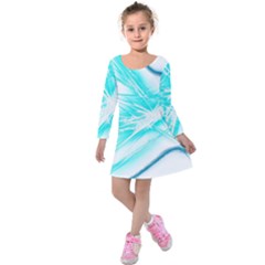 Big Bang Kids  Long Sleeve Velvet Dress by ValentinaDesign