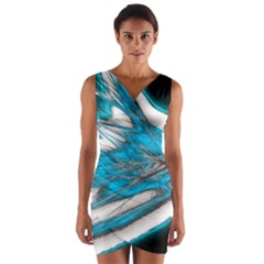 Big Bang Wrap Front Bodycon Dress by ValentinaDesign