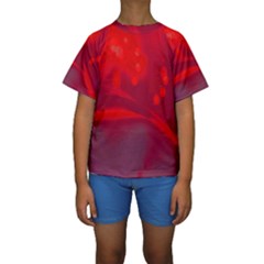 Lights Kids  Short Sleeve Swimwear by ValentinaDesign