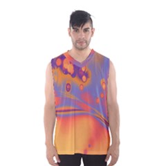 Lights Men s Basketball Tank Top by ValentinaDesign