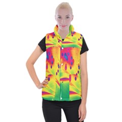 Lights Women s Button Up Puffer Vest