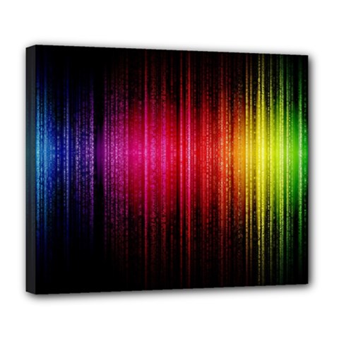 Lights Deluxe Canvas 24  X 20   by ValentinaDesign