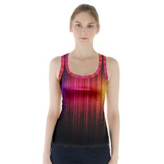 Lights Racer Back Sports Top by ValentinaDesign