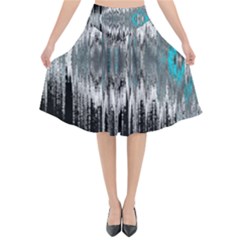 Light Flared Midi Skirt by ValentinaDesign