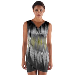 Light Wrap Front Bodycon Dress by ValentinaDesign