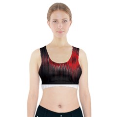 Light Sports Bra With Pocket by ValentinaDesign